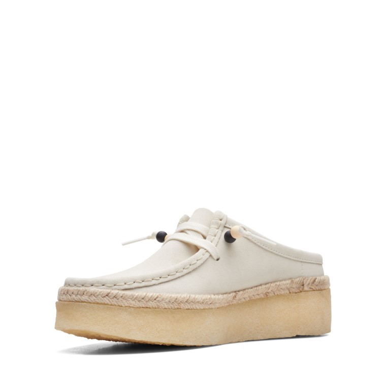 Taza Clarks Wallabee Lo Ante Blanco