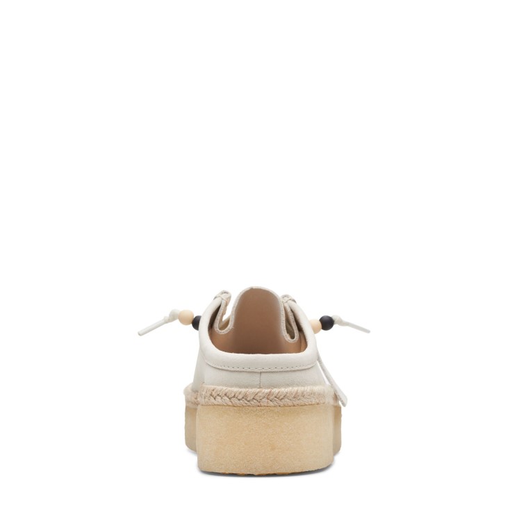 Taza Clarks Wallabee Lo Ante Blanco