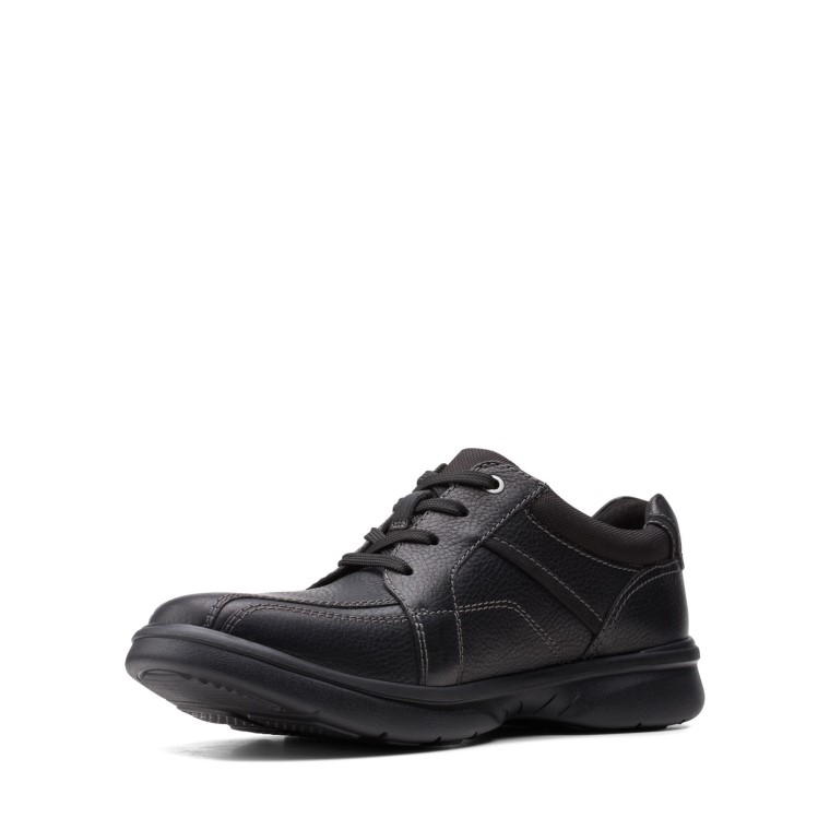 Bradley Caminar Clarks Cuero Negro