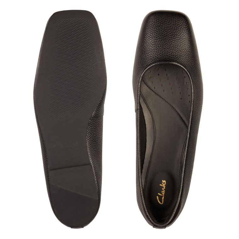 Pure Ballet 2 Clarks Cuero Negro