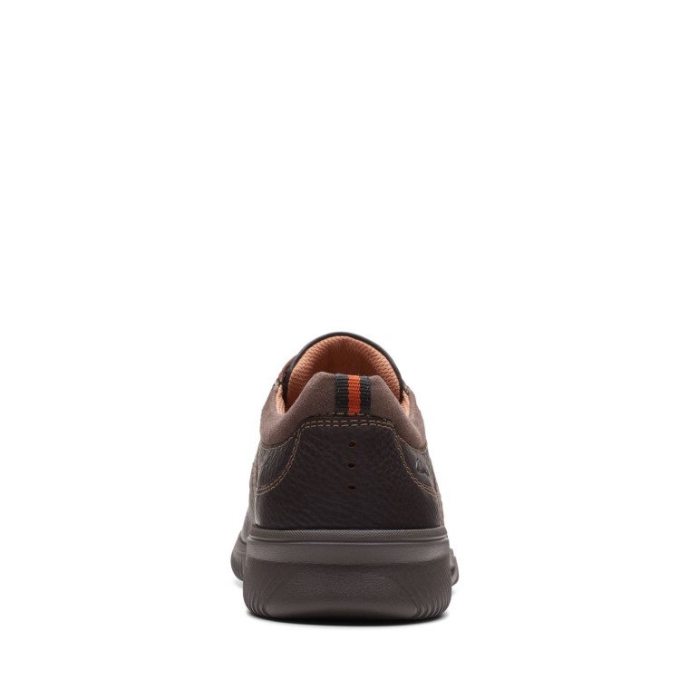 Clarks Donaway Borde Marrón Cuero