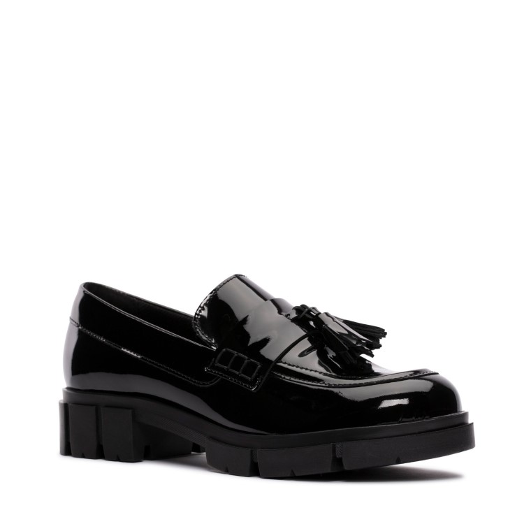 Mocasines Teala Clarks Pat Negro