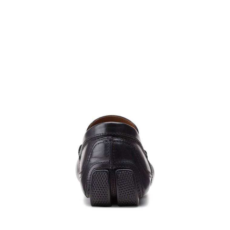 Cuero Negro Markman Liso Clarks