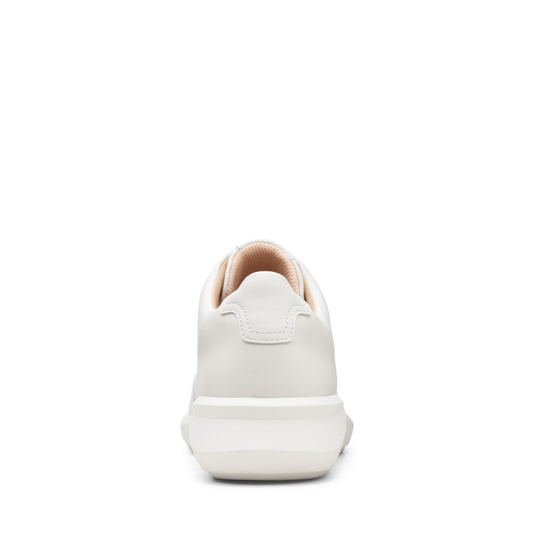 Un Rio Mix Clarks Cuero Blanco
