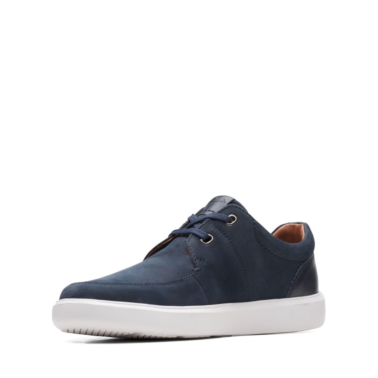Clarks Cambro Encaje Azul Marino Nubuck