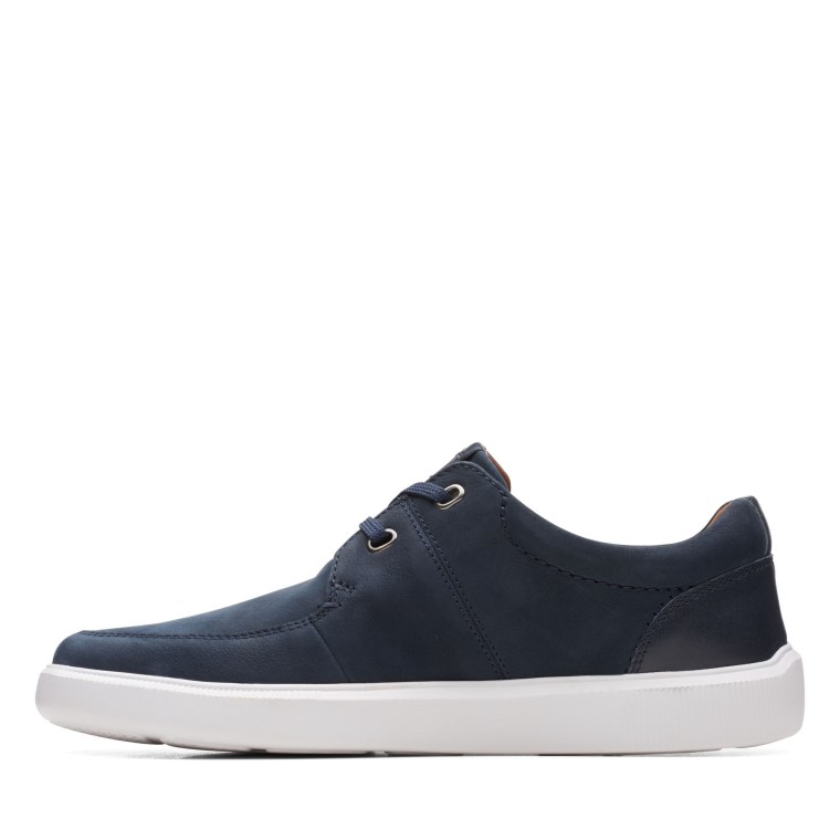 Clarks Cambro Encaje Azul Marino Nubuck
