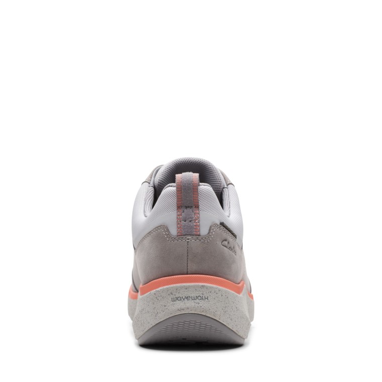 Combi Gris Clarks Wave 20 Encaje