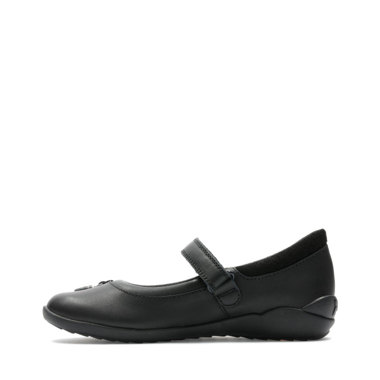 Clarks Vibrant Trail K Cuero Negro