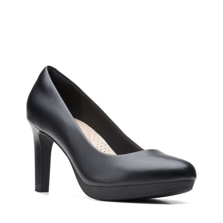 Clarks De Cuero Negro Ambyr Joy