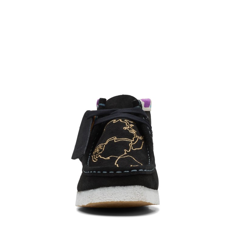 Botas Wallabee Clarks Negras