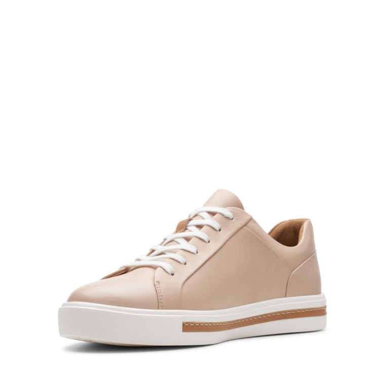 Un Maui Encaje Clarks Rubor Cuero