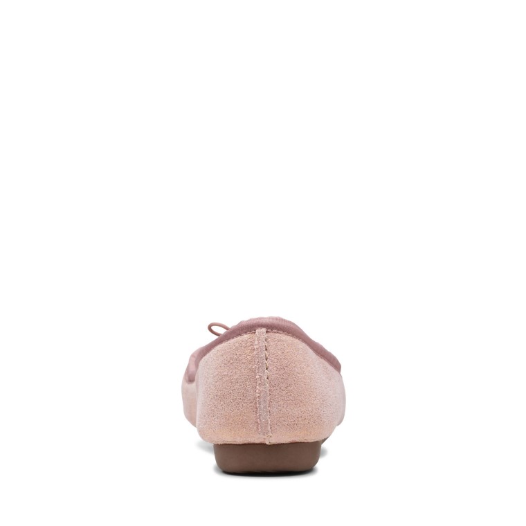 Clarks Peca Rosa Hielo Metalizado
