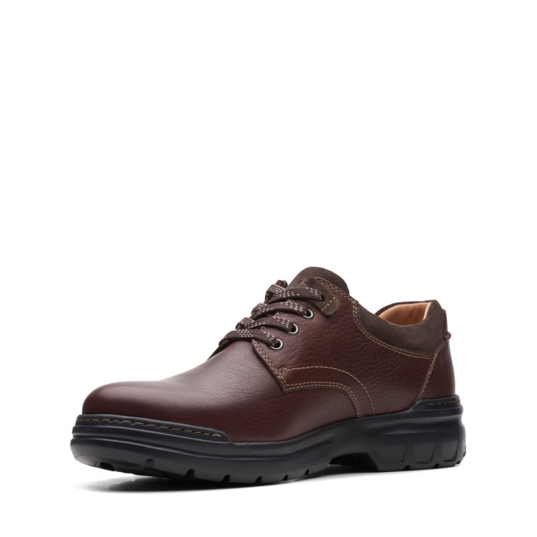 Clarks Caoba Ny Cuero Rockie 2 Lo Gtx