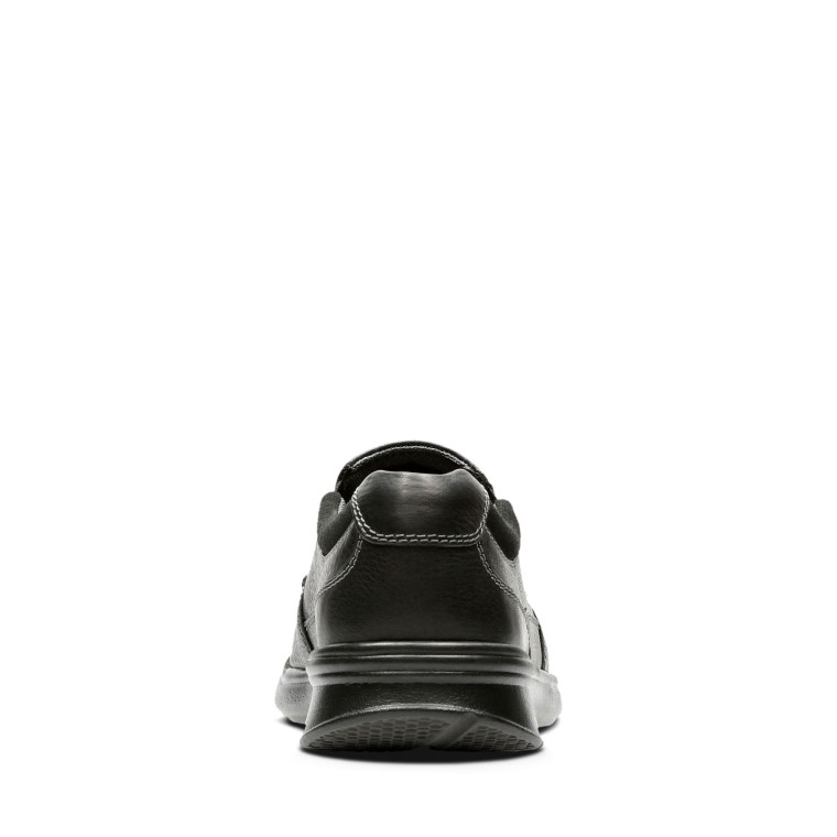 Clarks De Cuero Negro Aceitoso Libre De Cotrell