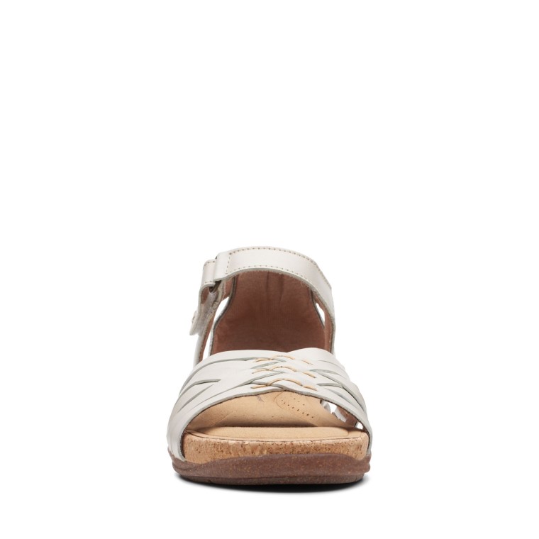Cuero Blanco Roseville Cove Clarks