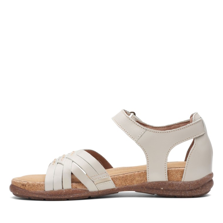 Cuero Blanco Roseville Cove Clarks