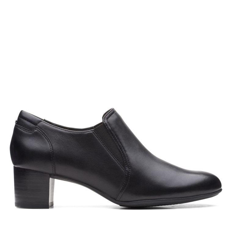 Linnae Way Cuero Negro Clarks