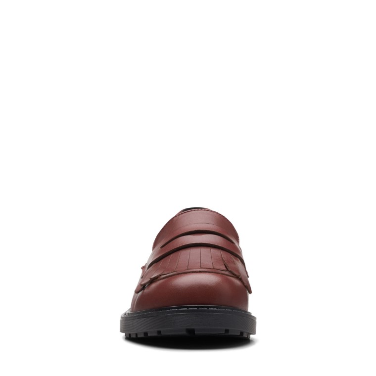 Mocasin Clarks Orinoco2 Piel Castaño