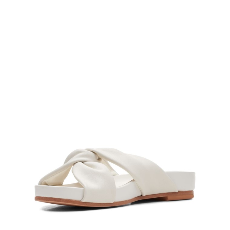 Clarks Cuero Blanco Puro Giro
