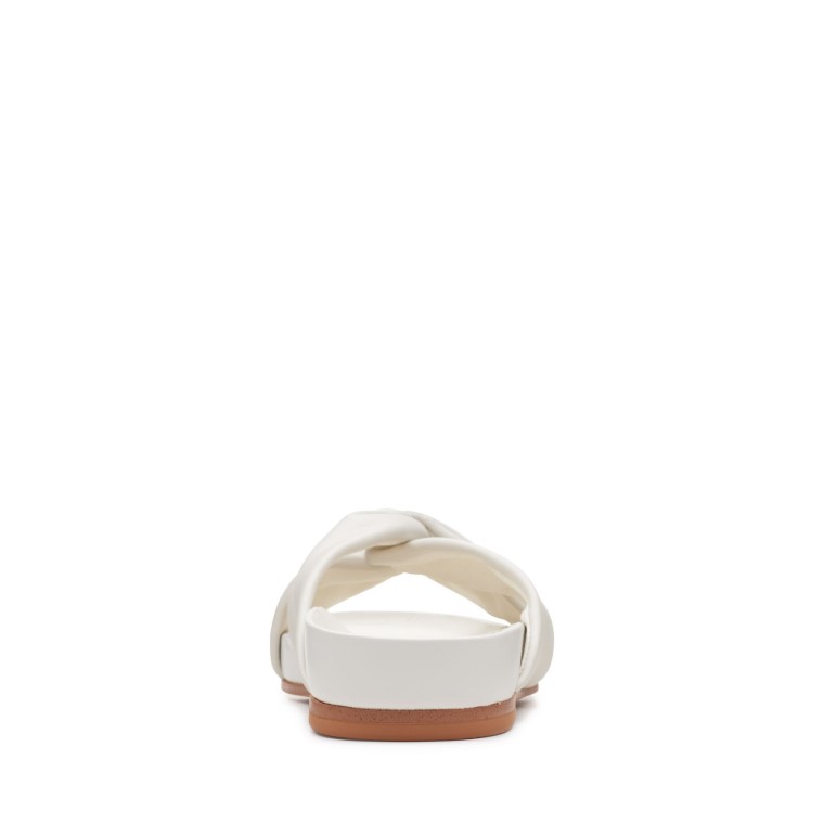 Clarks Cuero Blanco Puro Giro