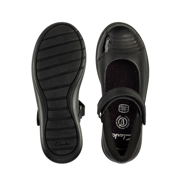 Haz De Grabado De Cuero Negro K Clarks