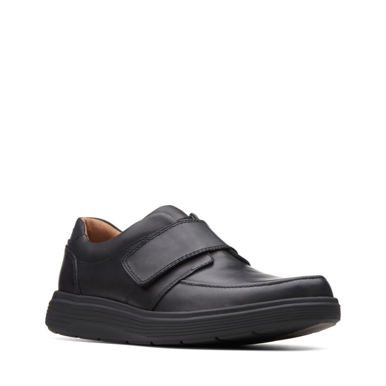 Correa De Cuero Negro Clarks Un Abode