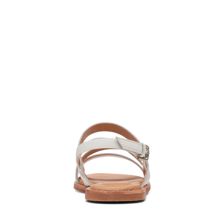 Karsea Sol Cuero Blanco Clarks