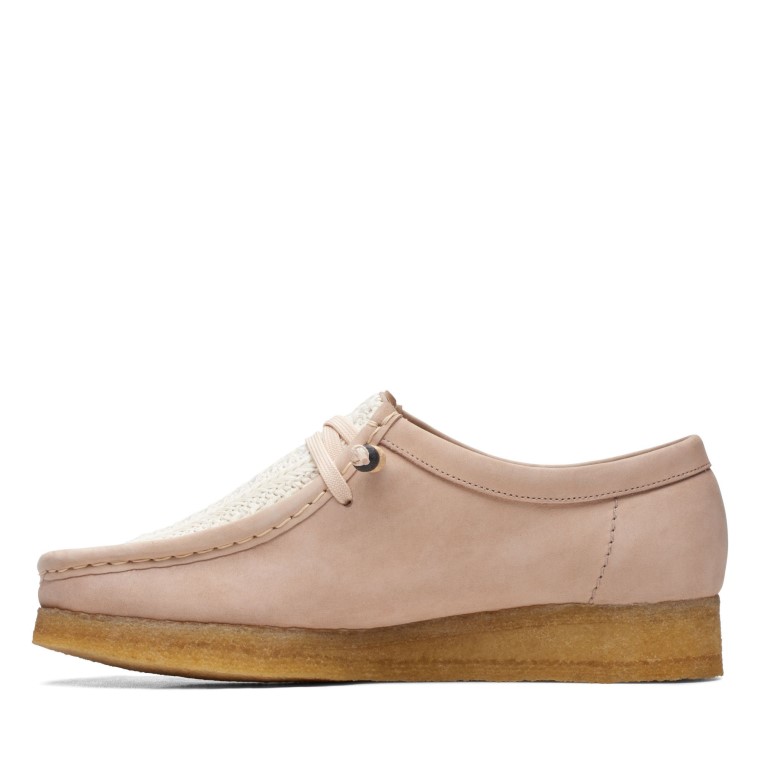 Rafia Natural Clarks Wallabee