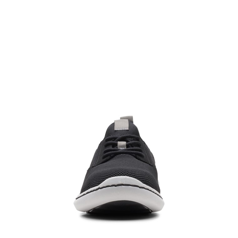 Paso Urbano Bajo Clarks Negro Textil