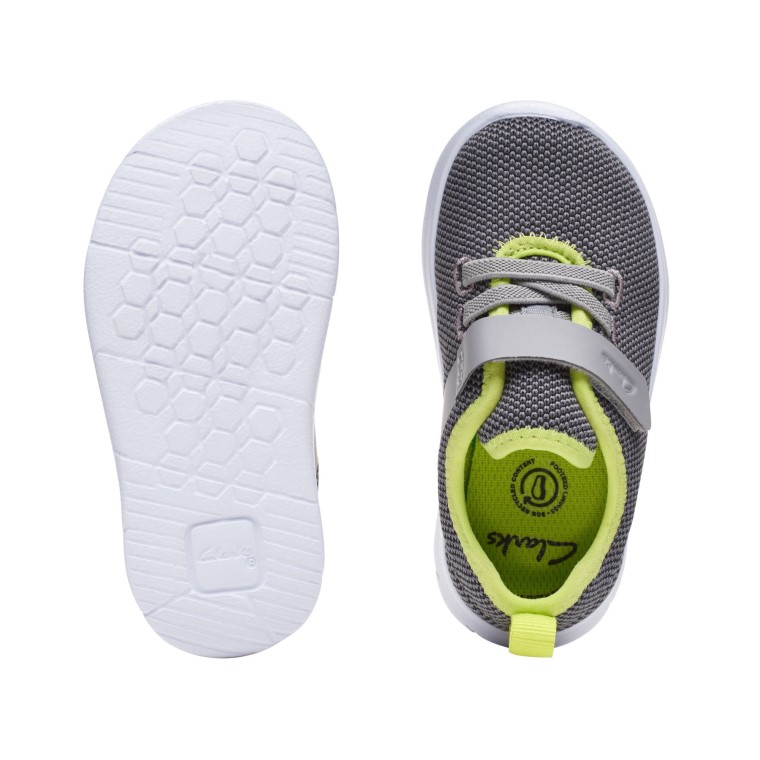 Gris Combi Tejido Ath T Clarks