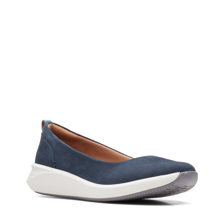 Un Rio Vibe Clarks Navy Nubuck