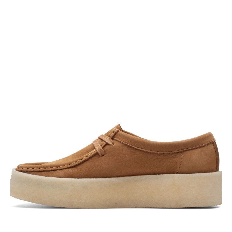 Taza De Wallabee Nobuk Bronceado Clarks