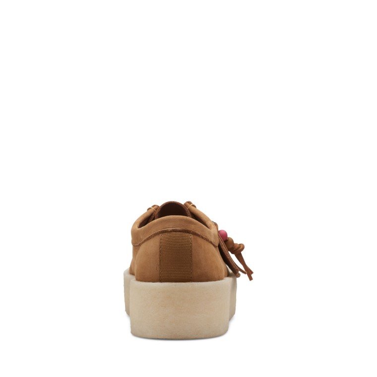 Taza De Wallabee Nobuk Bronceado Clarks