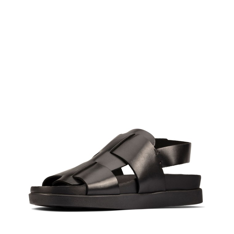 Correa De Piel Negra Clarks