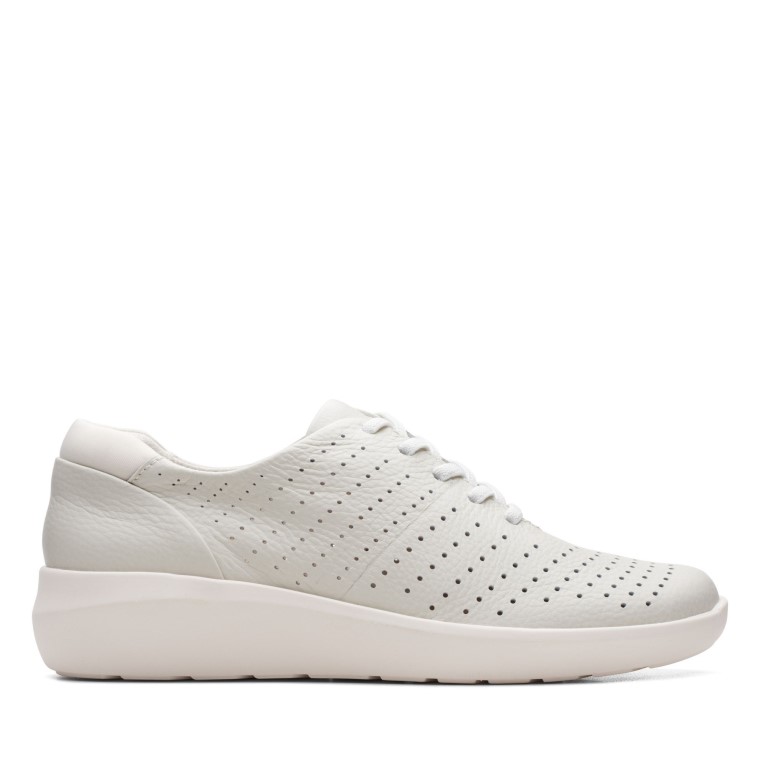 Cuero Blanco Kayleigh Aster Clarks