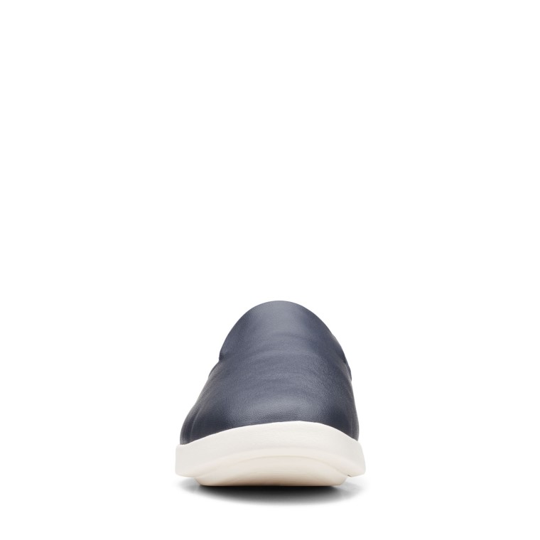 Clarks Cuero Azul Marino Ace Lite Lo