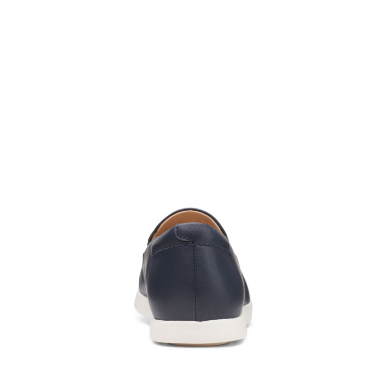 Clarks Cuero Azul Marino Ace Lite Lo
