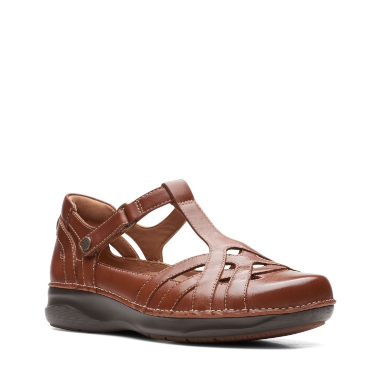 Clarks Bronceado Oscuro Lea Appley Way