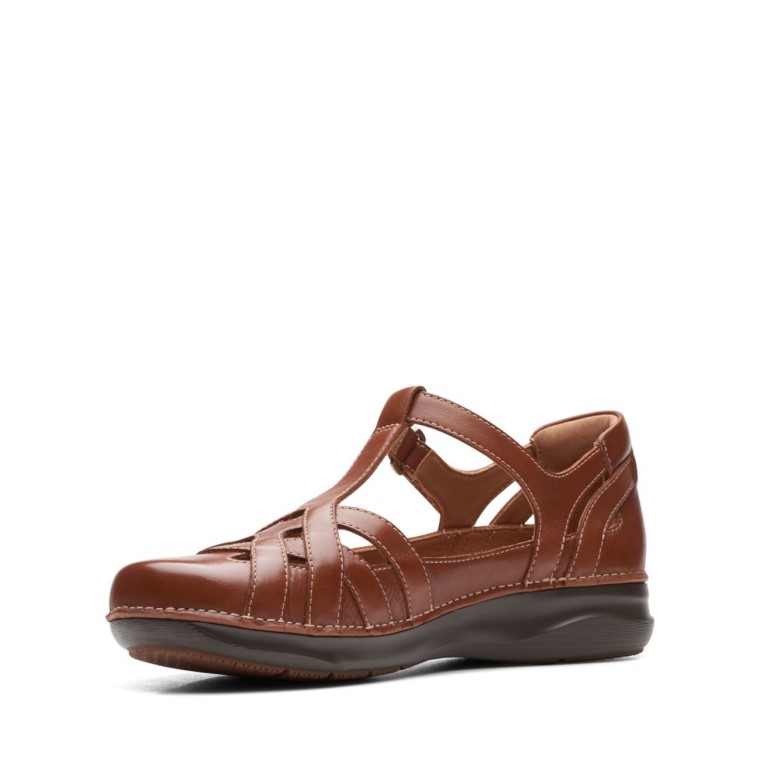 Clarks Bronceado Oscuro Lea Appley Way