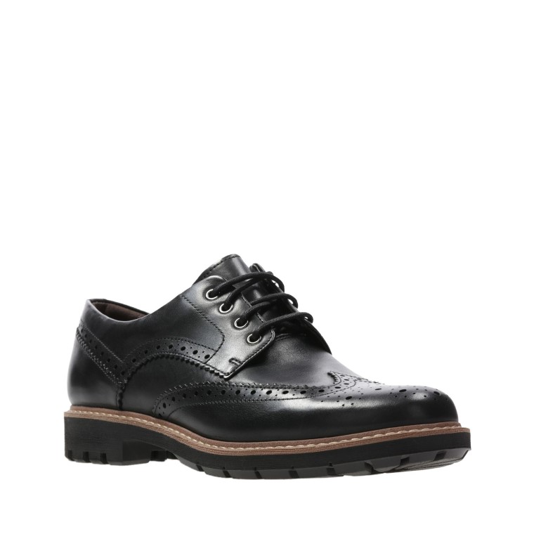 Ala Batcombe Clarks De Cuero Negro