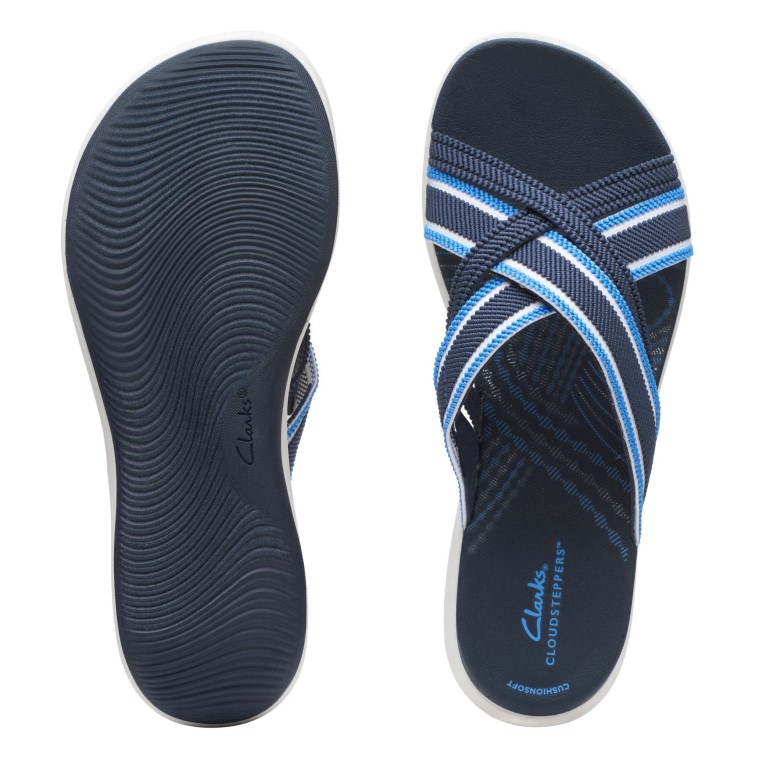 Clarks Isla Mira Azul Marino Oscuro Txt