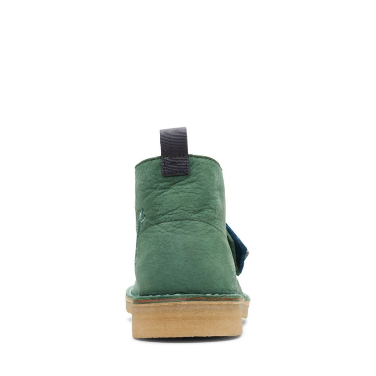 Bota Desierto Nubuck Verde Ny Clarks