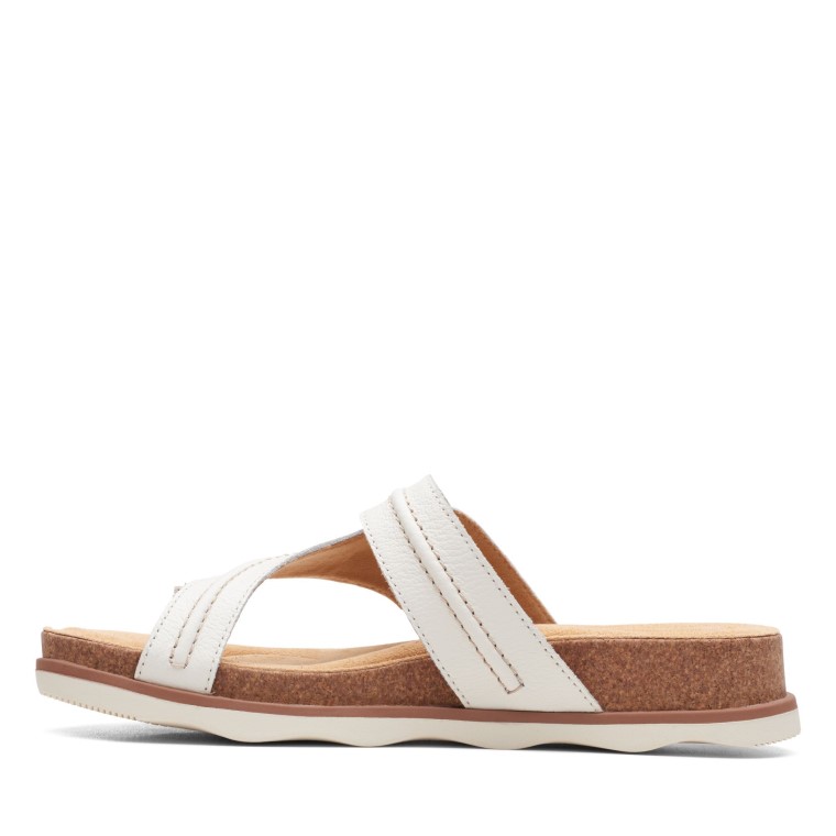 Brynn Madi Clarks Cuero Blanco
