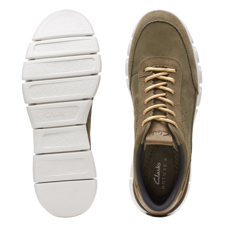 Oliva Oscuro Combi Naturaleza X Uno Clarks
