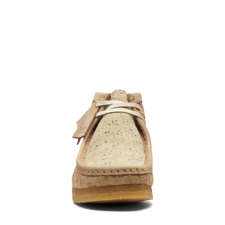 Botas Clarks Wallabee Verde Natural