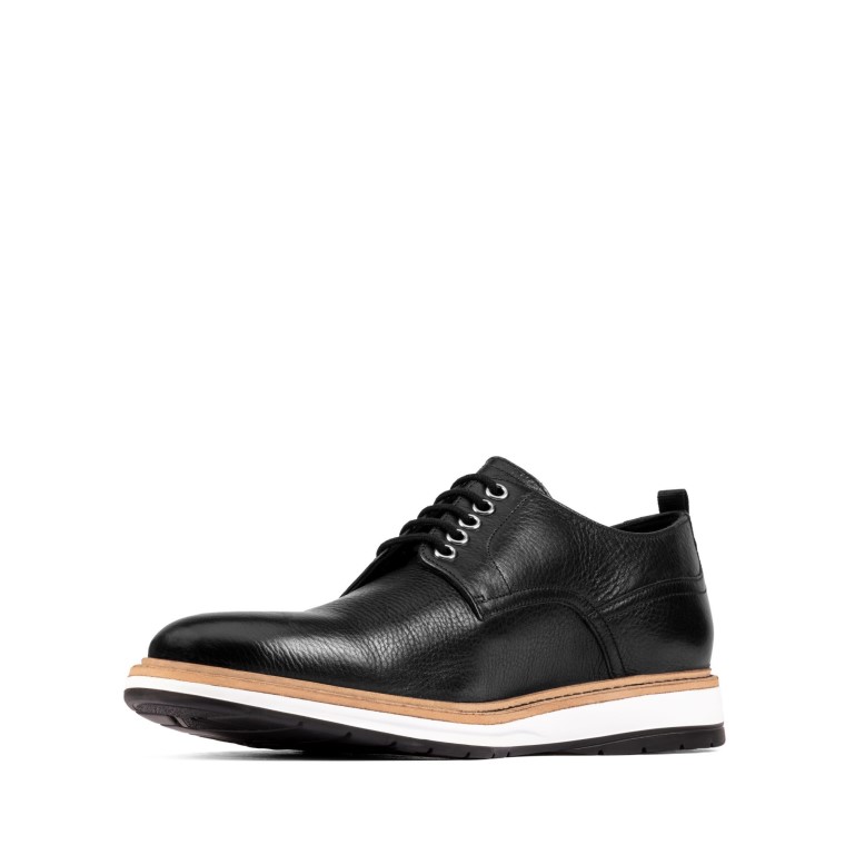 Chantry Walk De Cuero Negro Clarks