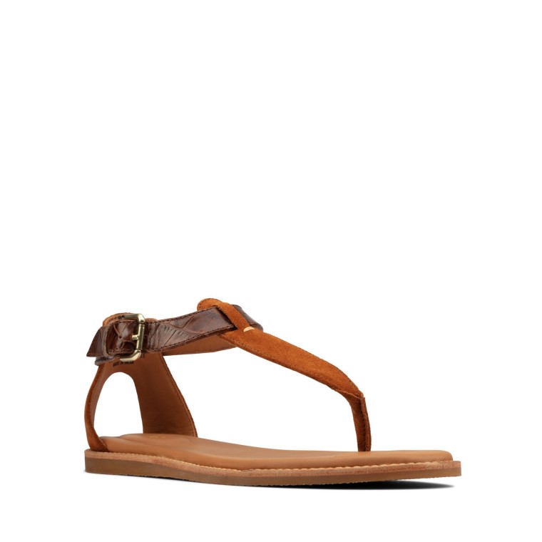 Cuero Marrón Karsea Post Clarks