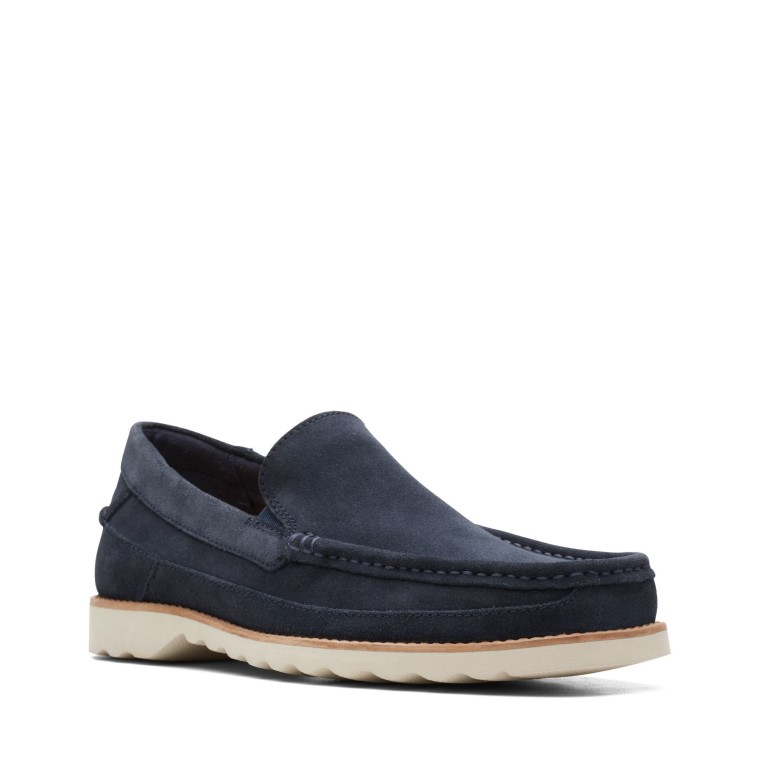 Durleigh Borde Clarks Ante Azul Marino