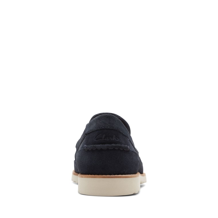 Durleigh Borde Clarks Ante Azul Marino