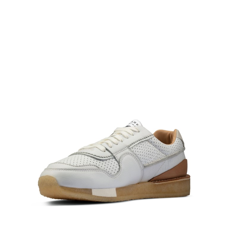 Clarks Para Correr Blanco